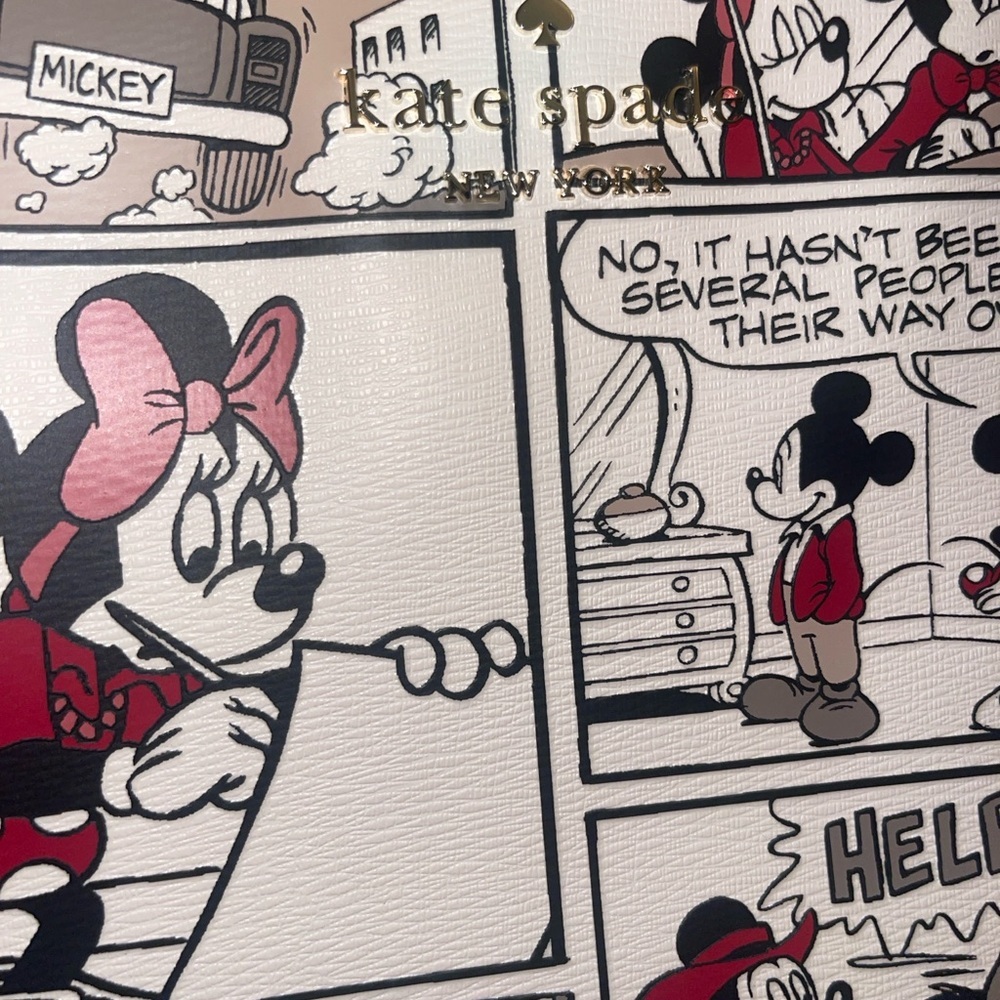 Kate Spade x Disney Minnie Comic Strip  Universal 15 Inch Laptop Sleeve NWOT - Picture 6 of 12